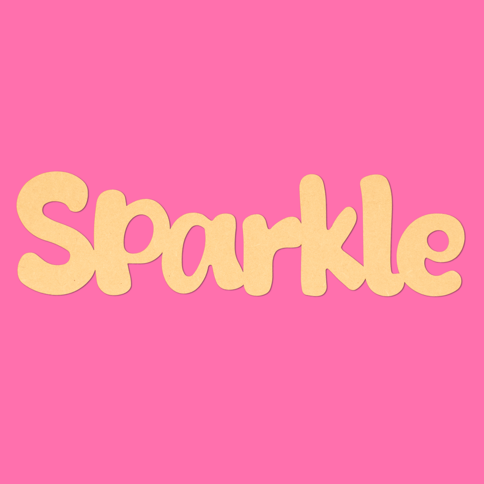 “Sparkle” Blank MDF Art Board