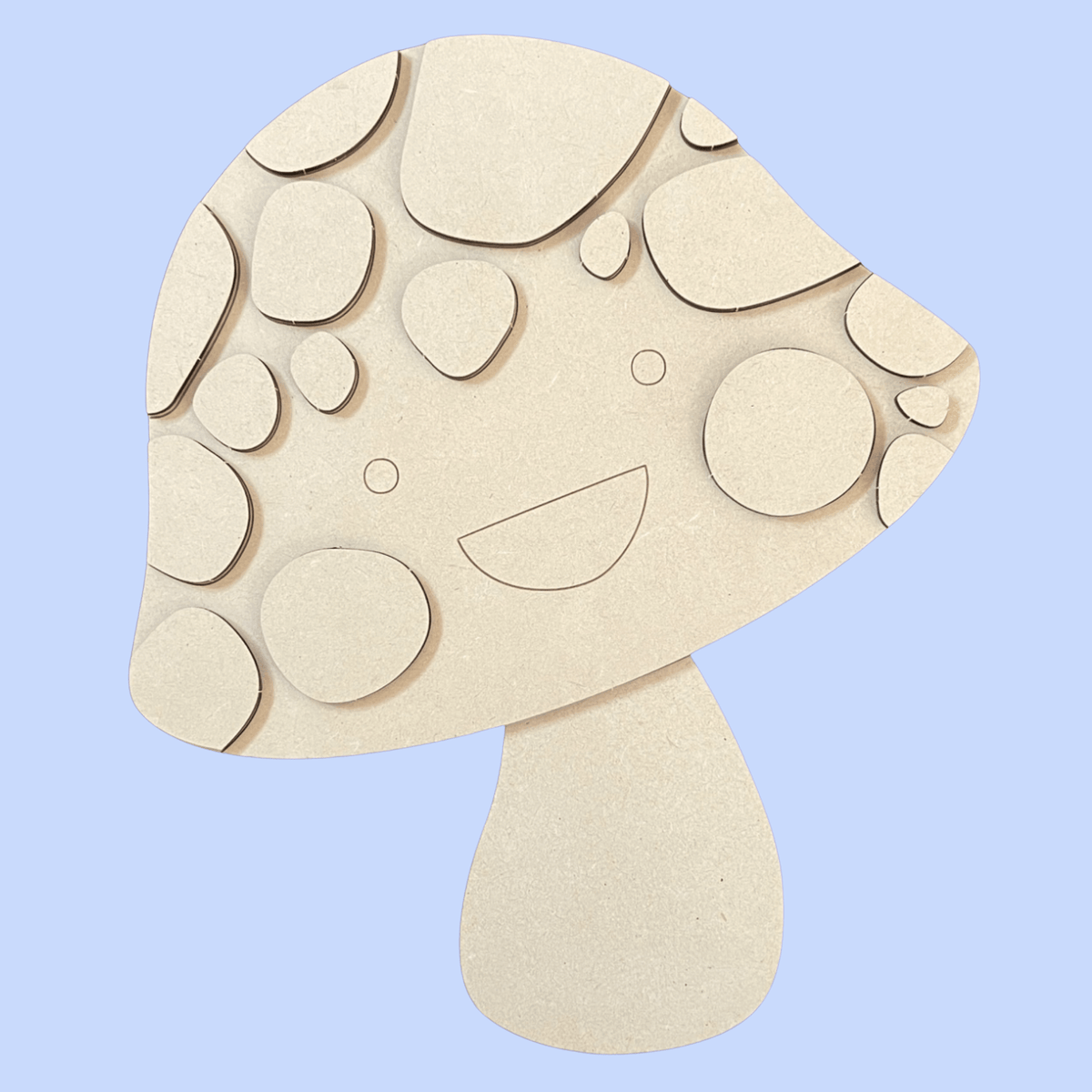 "Sprout" the Mushroom Kutopia Kin Layered DIY Decor