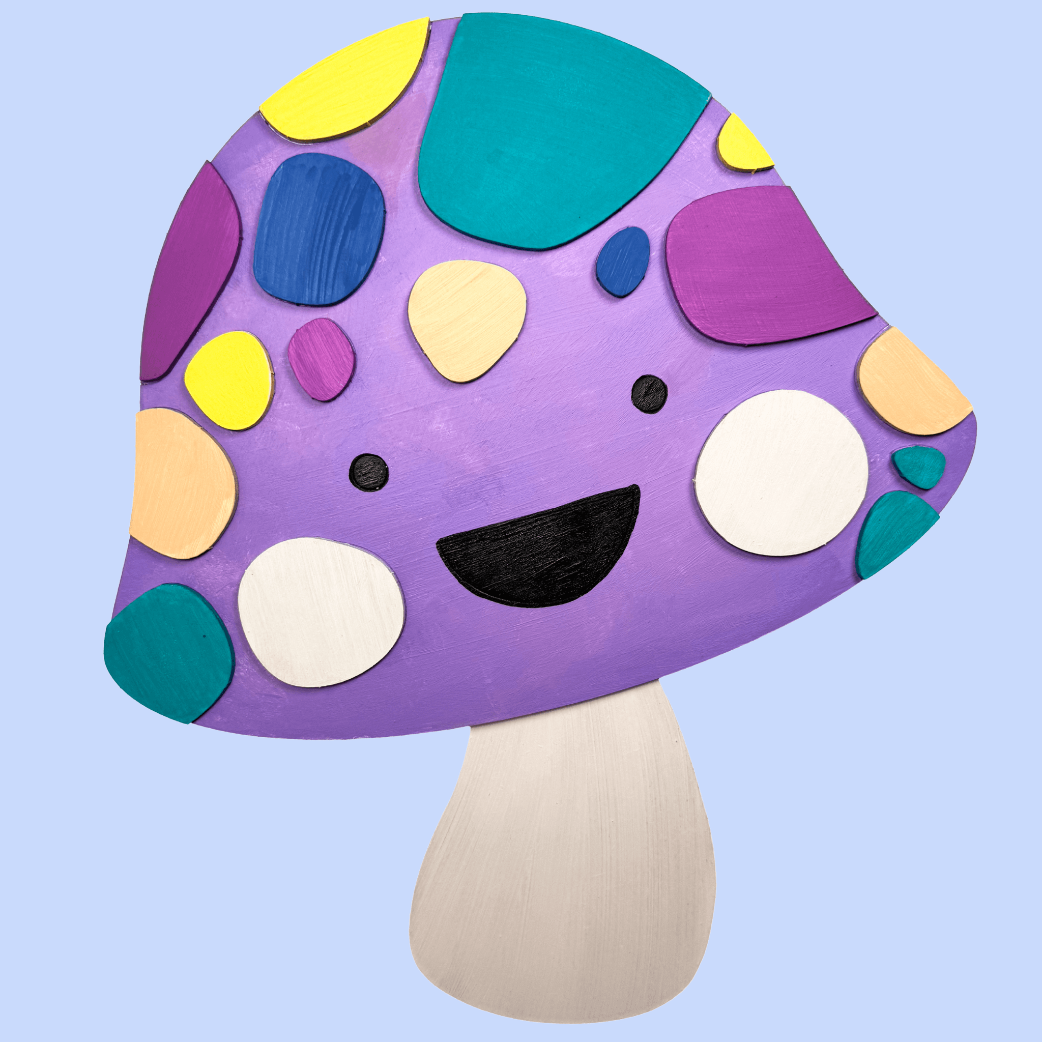 "Sprout" the Mushroom Kutopia Kin Layered DIY Decor
