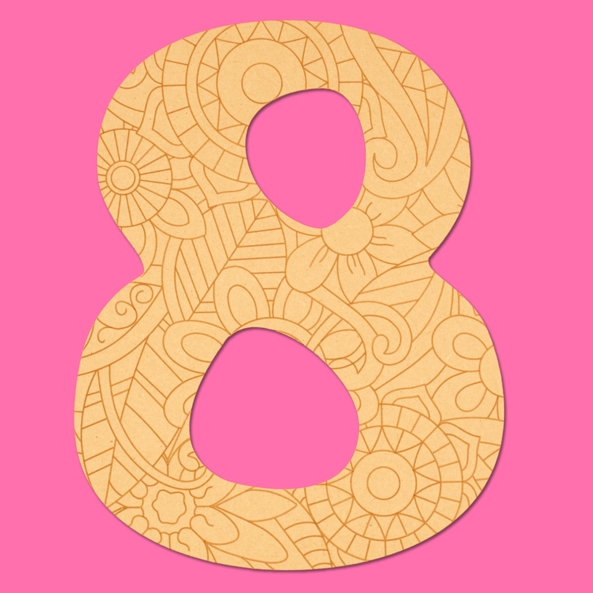 Statement Maker Letters & Numbers Engraved