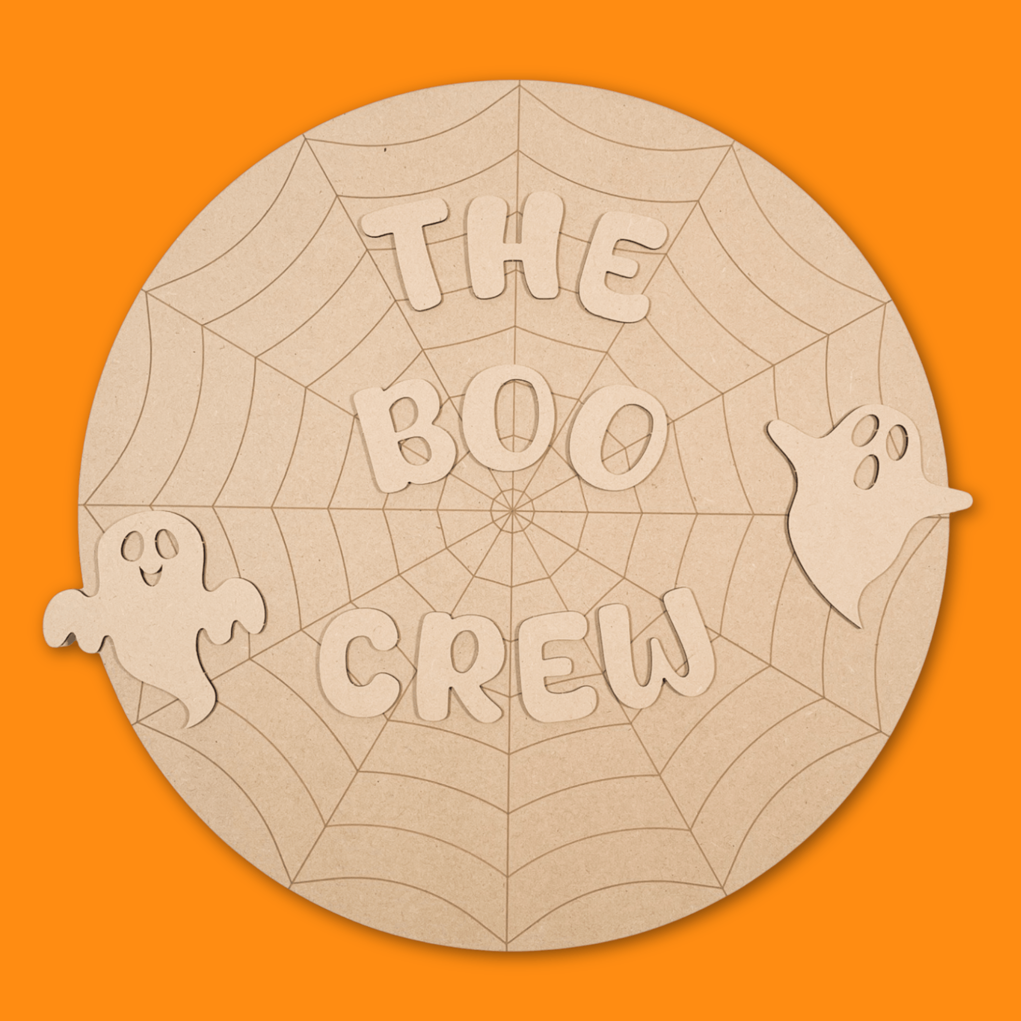 The Boo Crew  Art Board & Press Out Details