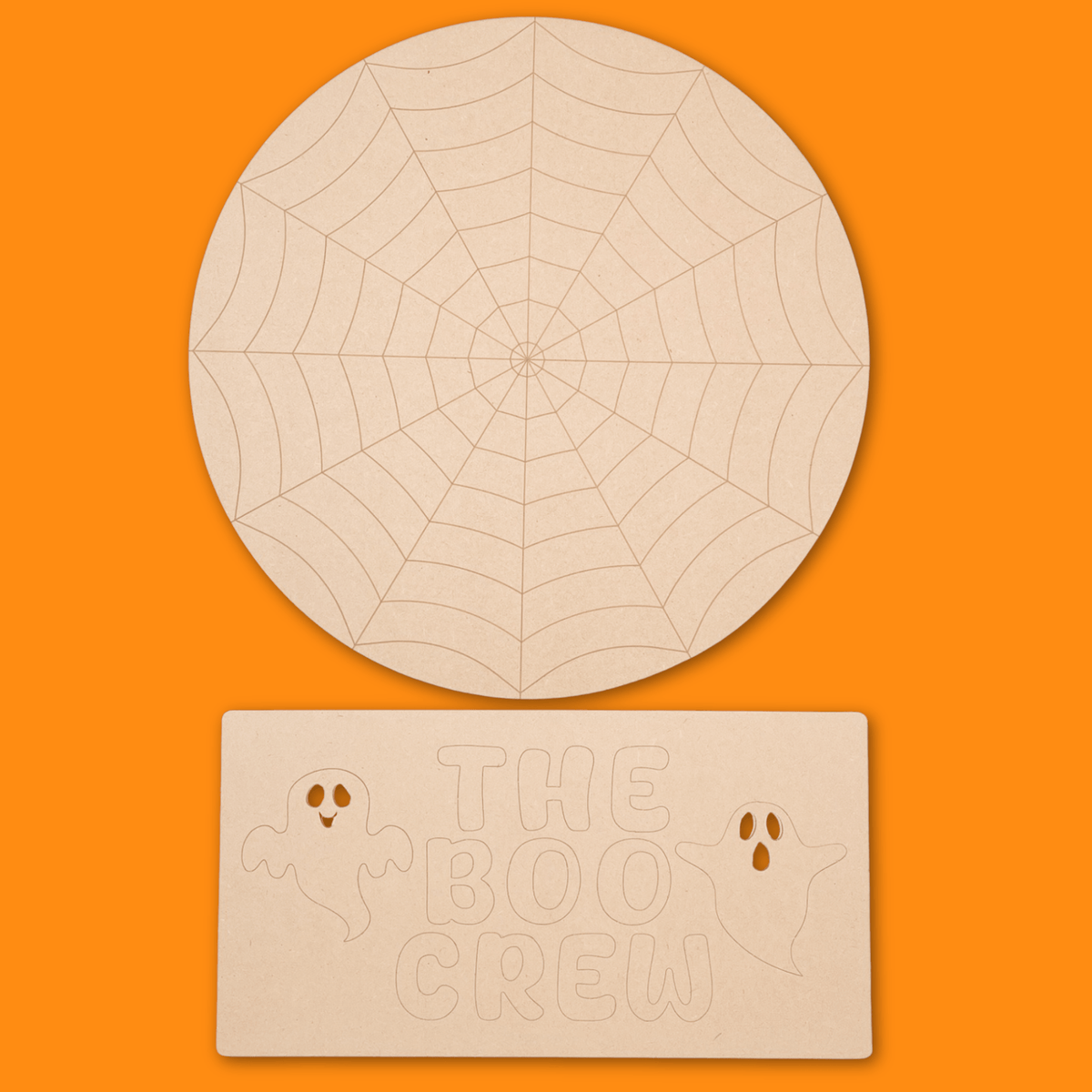 The Boo Crew  Art Board & Press Out Details