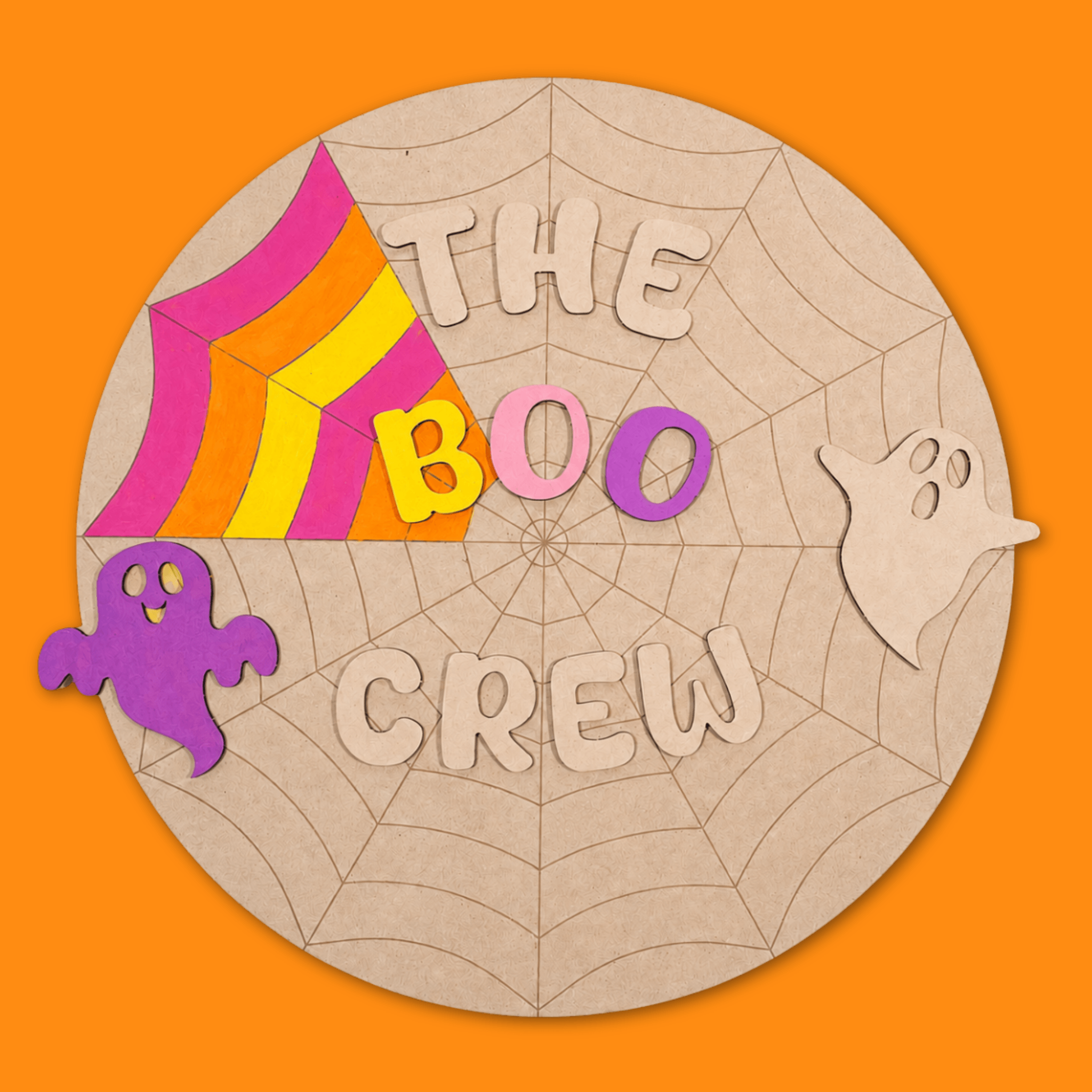 The Boo Crew  Art Board & Press Out Details