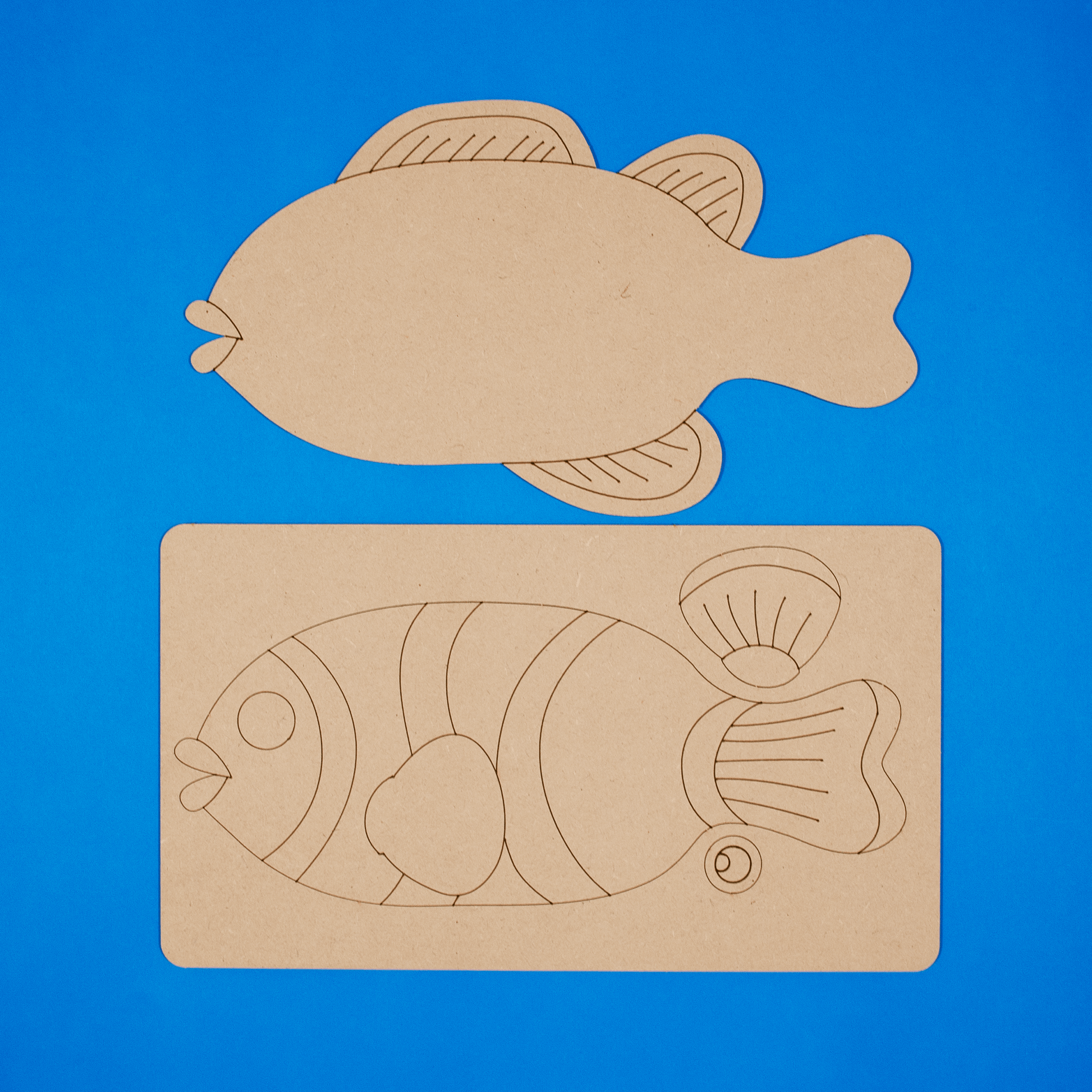 Pogo Fish layered DIY Decor