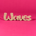 "Waves" Engraved MDF Art Board