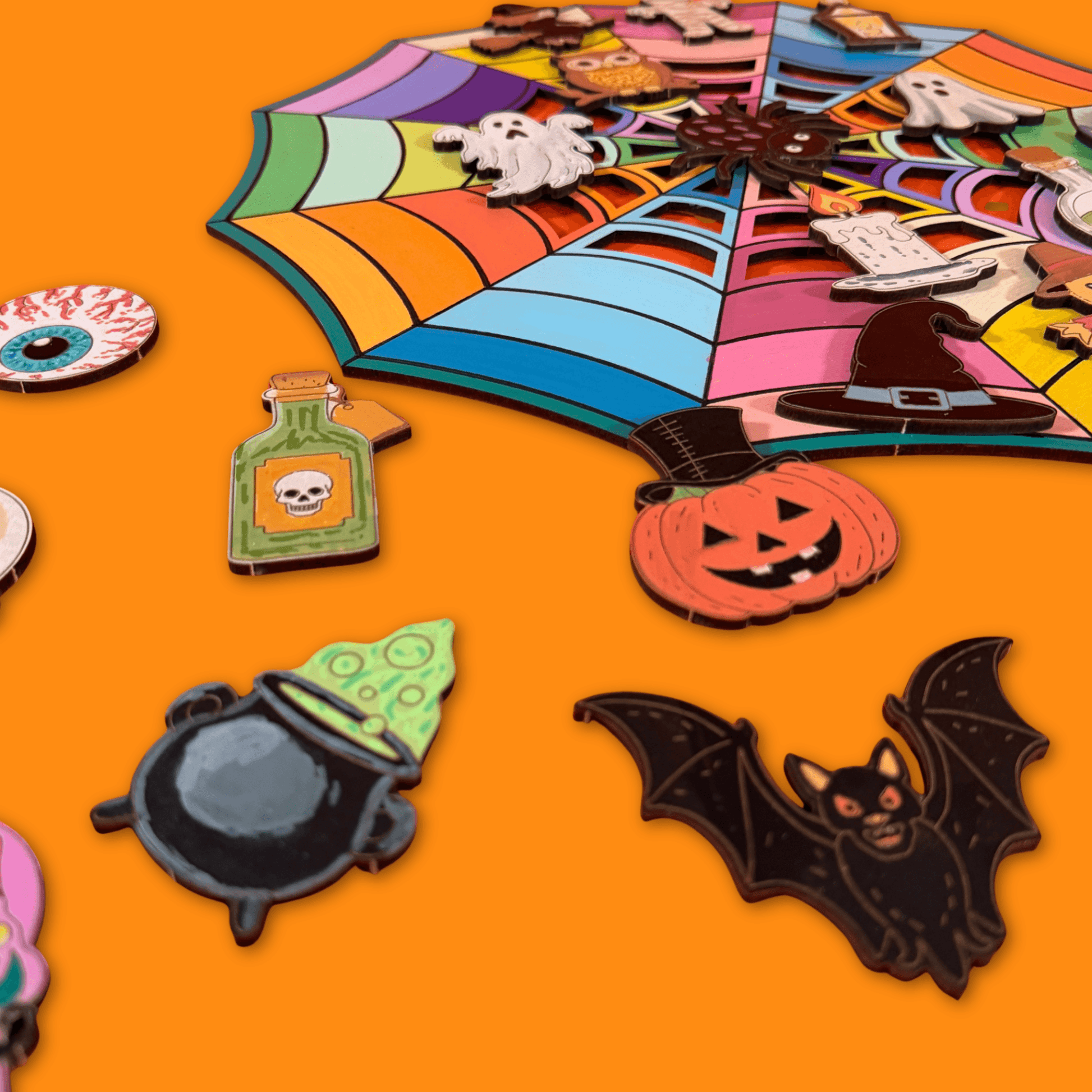Spooky Jumble Halloween Wreath