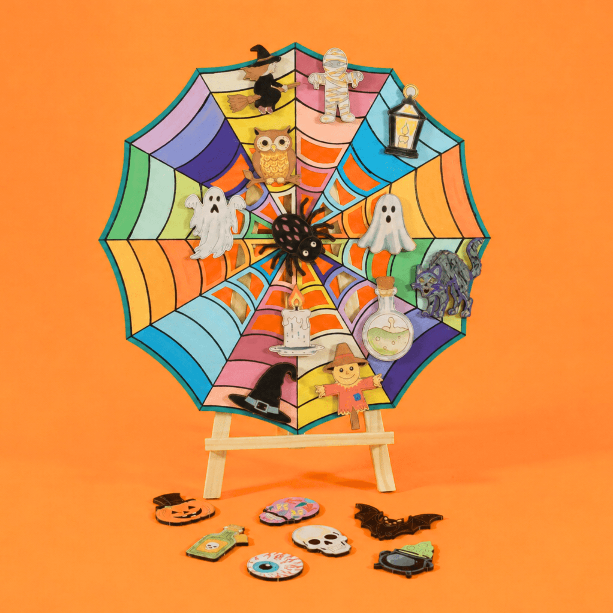 Spooky Jumble Halloween Wreath