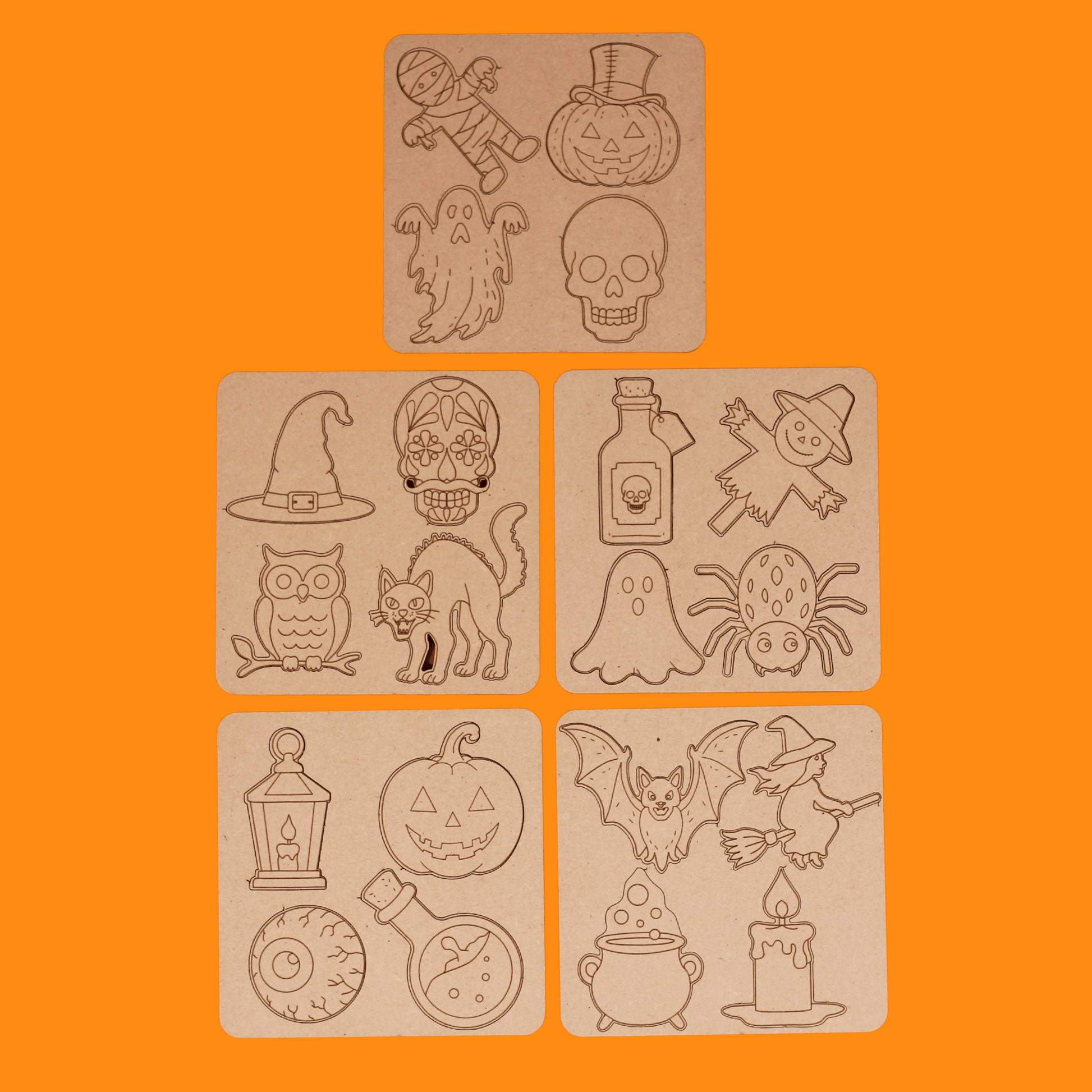 Spooky Jumble Halloween Wreath