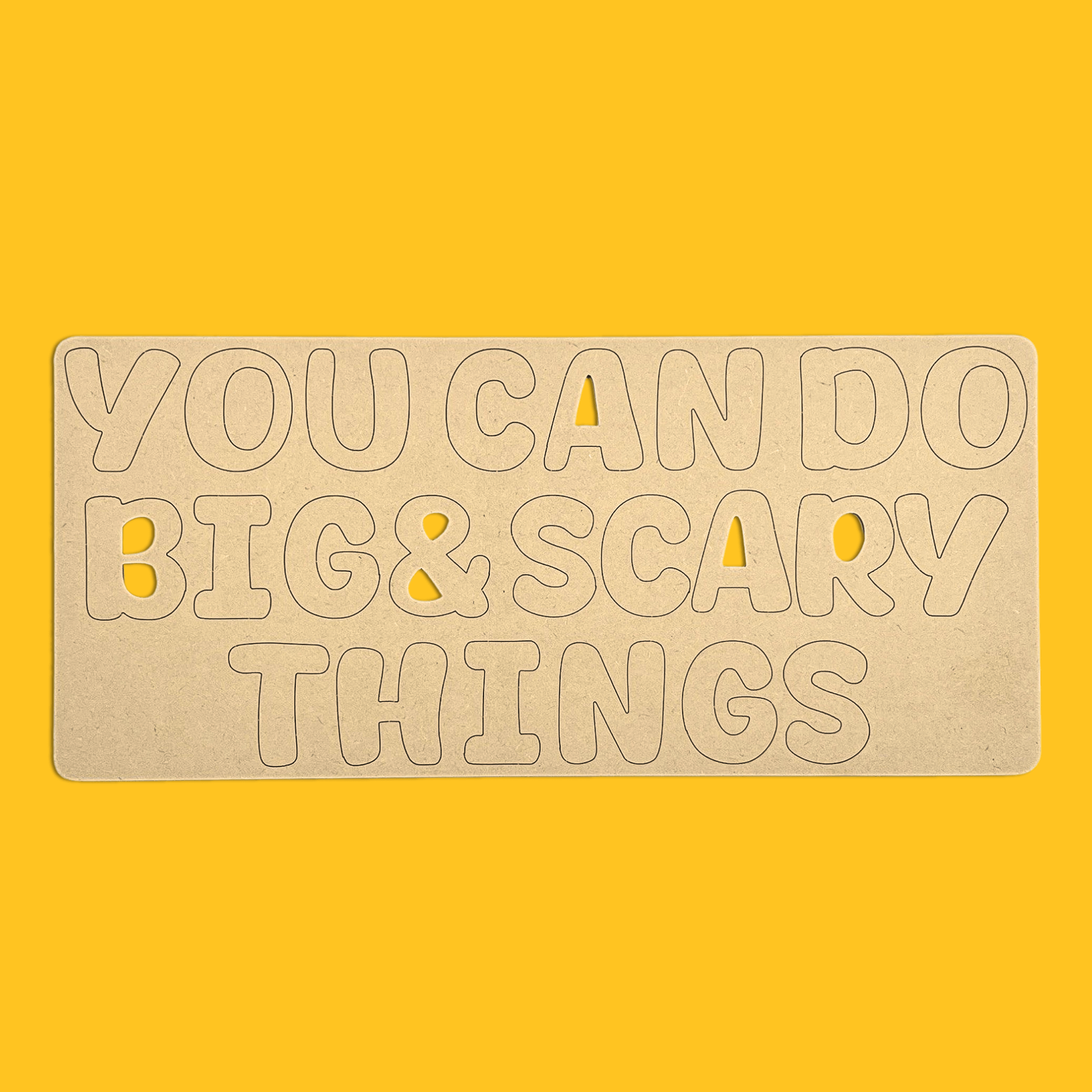 You Can Do Big & Scary Things Quote