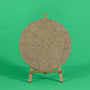 Merry Twinkle Christmas engraved art board uncoloured with stars and baubles engraved design, one of the 4 boards in the Christmas Tangle Art Board Collection set, easel not included